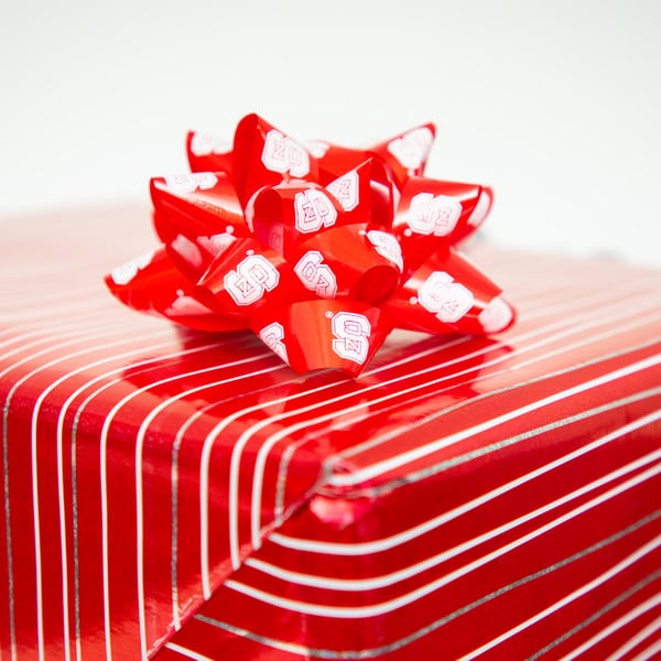 Gift Bow Red With S Logo